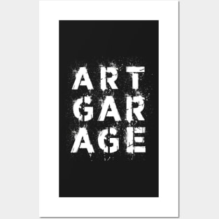 Street Art Garage Splash Graffiti Posters and Art